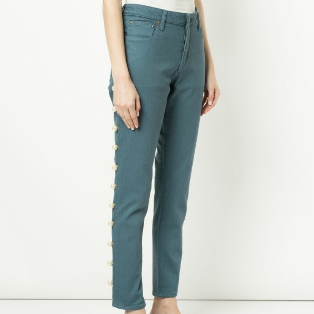 Tu Es Mon Tresor Pearl Jeans Sz M‎